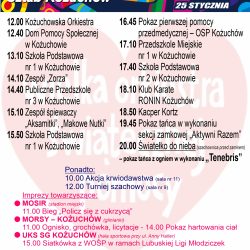 34. Finał Wielkiej Orkiestry Świątecznej Pomocy w Kożuchowie