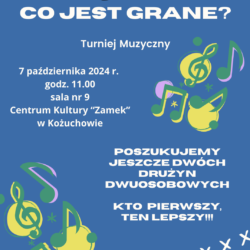 „Co jest grane?” – turniej muzyczny