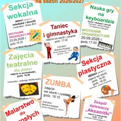 Zamkowe sekcje i zajęcia